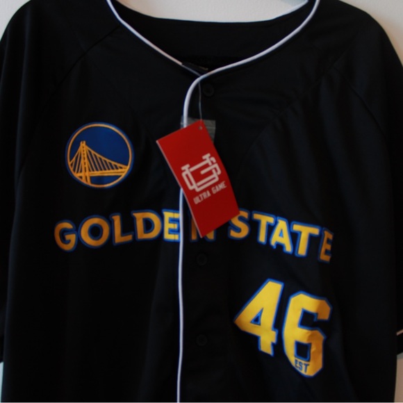 NWT Golden State Warriors Black Jersey XXL - Picture 2 of 4